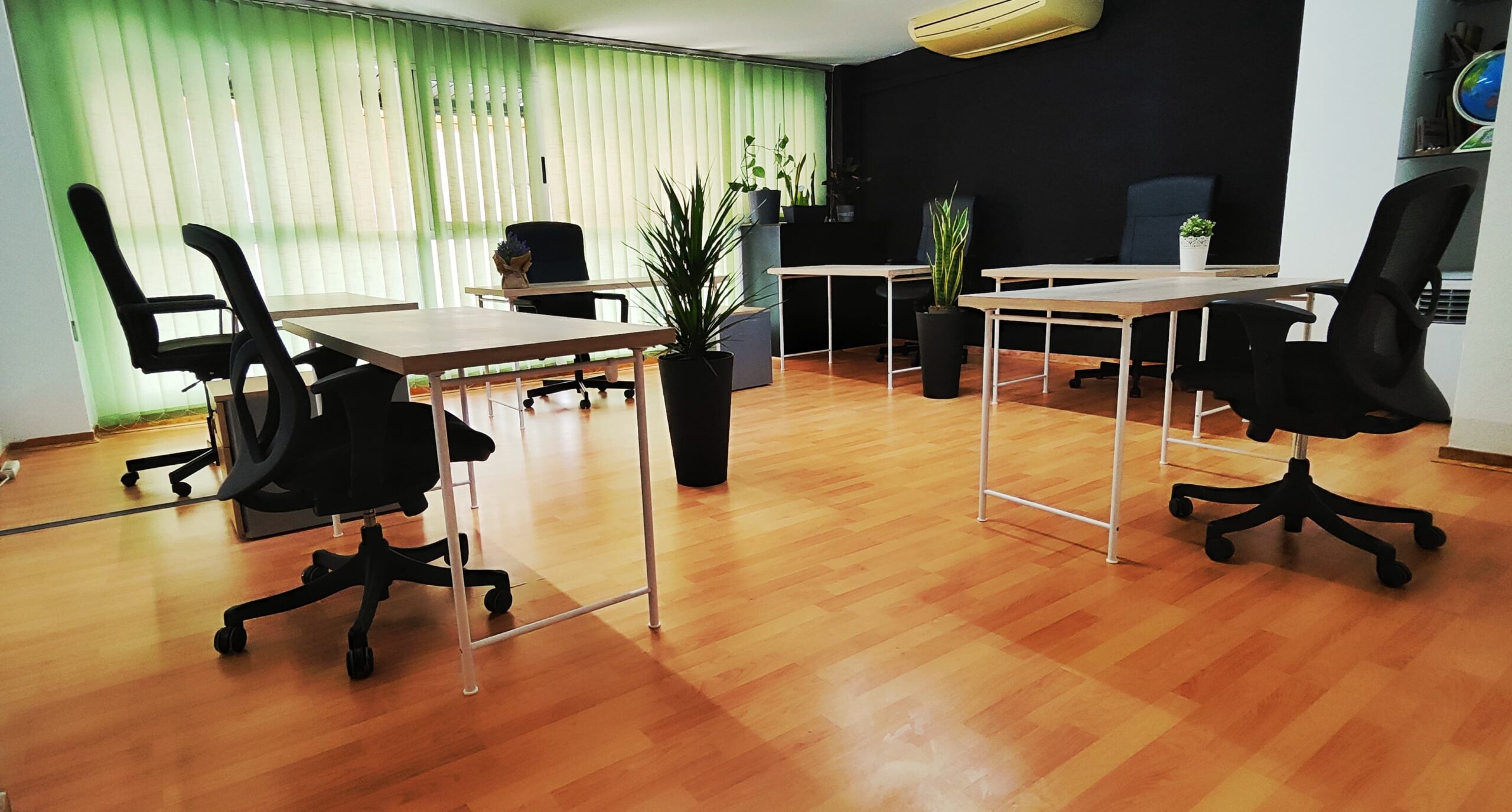 Puestos individuales de coworking