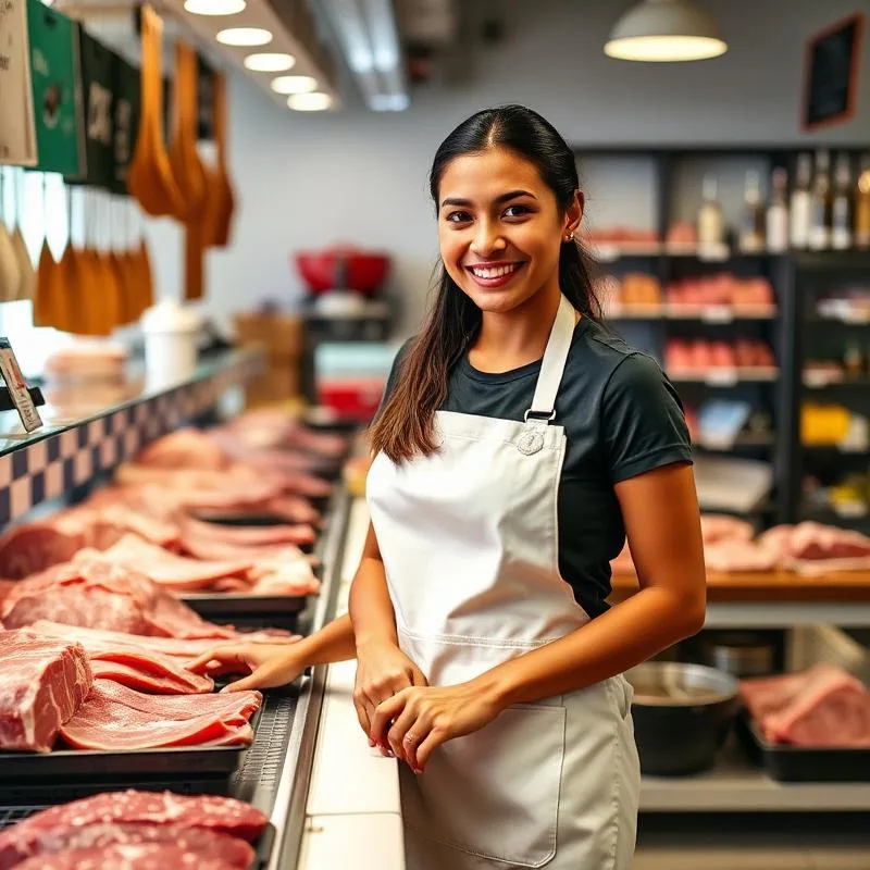 Carnicería: Corte, preparación y venta de carnes