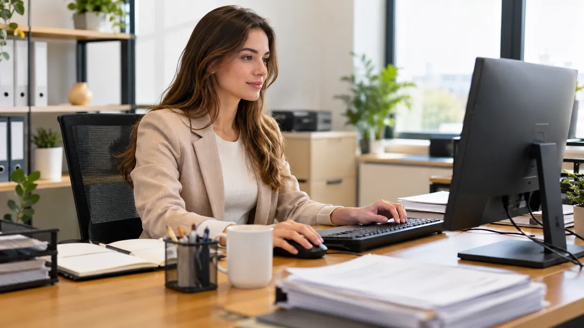 Curso de Auxiliar Administrativo / Recepcionista de oficina